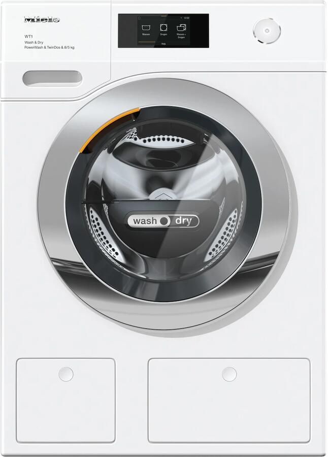 Miele WTR 870 WPM TwinDos PowerWash Was-droogcombinatie Wit