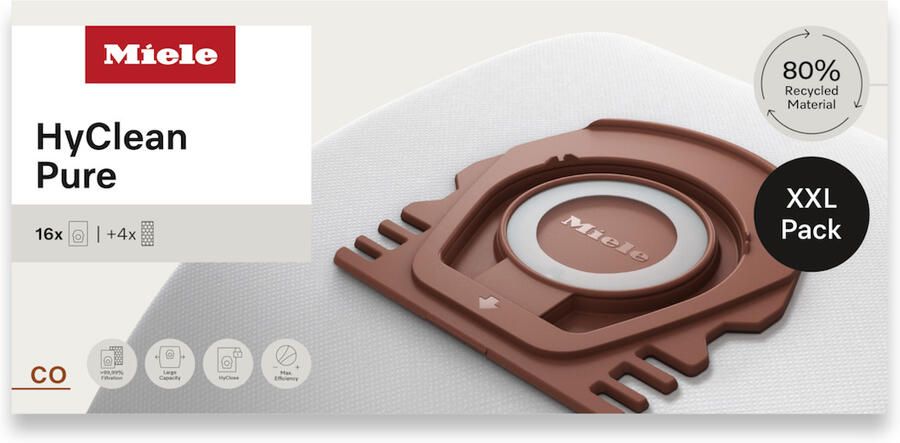 Miele XXL HyClean Pure CO (16 stuks)