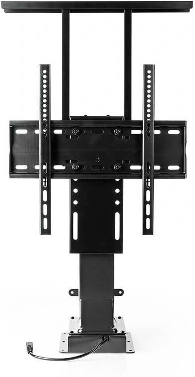 Nedis Motorised TV Stand | Vertical Motion | Cabinet Assembly | Up to 65 | Max. 50 kg TV standaard Zwart