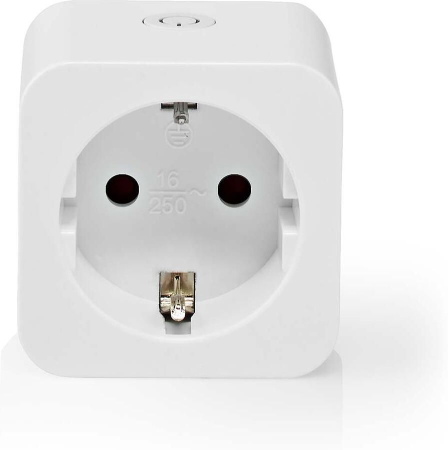 Nedis SmartLife Slimme Stekker | Zigbee 3.0 | Energiemeter | 3680 W | Hybrid (CEE 7 7) | Android IOS Smart home accessoire