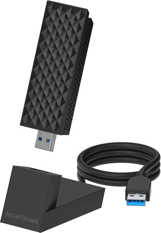 Netgear Nighthawk A9000 BE6500 Wifi 7 tri-band USB Adapter