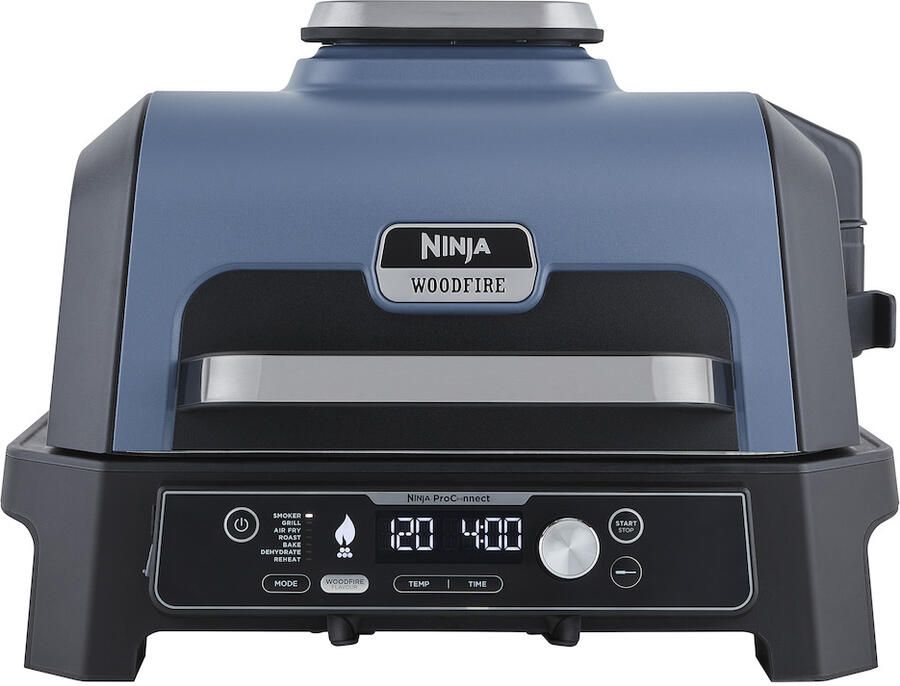 Ninja Woodfire Pro Connect XL 7-in-1 Elektrische Smart BBQ Grill en Smoker Inclusief Digitale Braadthermometer Connect App OG901EU - Foto 3