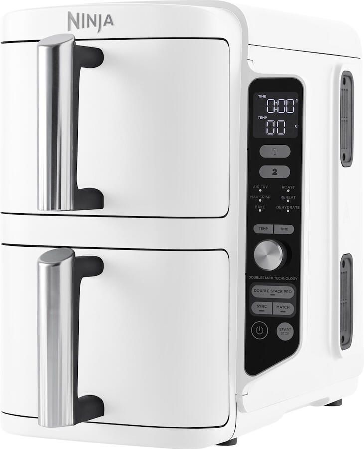 Ninja SL400EUWH Double Stack XL 2-Drawer Airfryer Wit