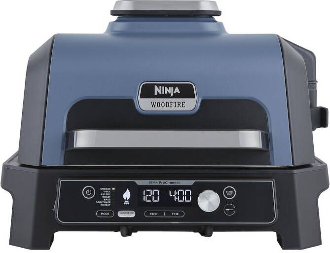 Ninja OG901EU Woodfire Pro Connect XL Barbecue Zwart