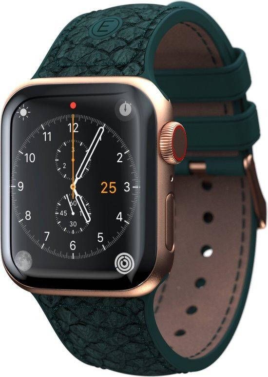 Njord Jord Watchband voor Apple Watch 44 mm Wearable bandje Groen