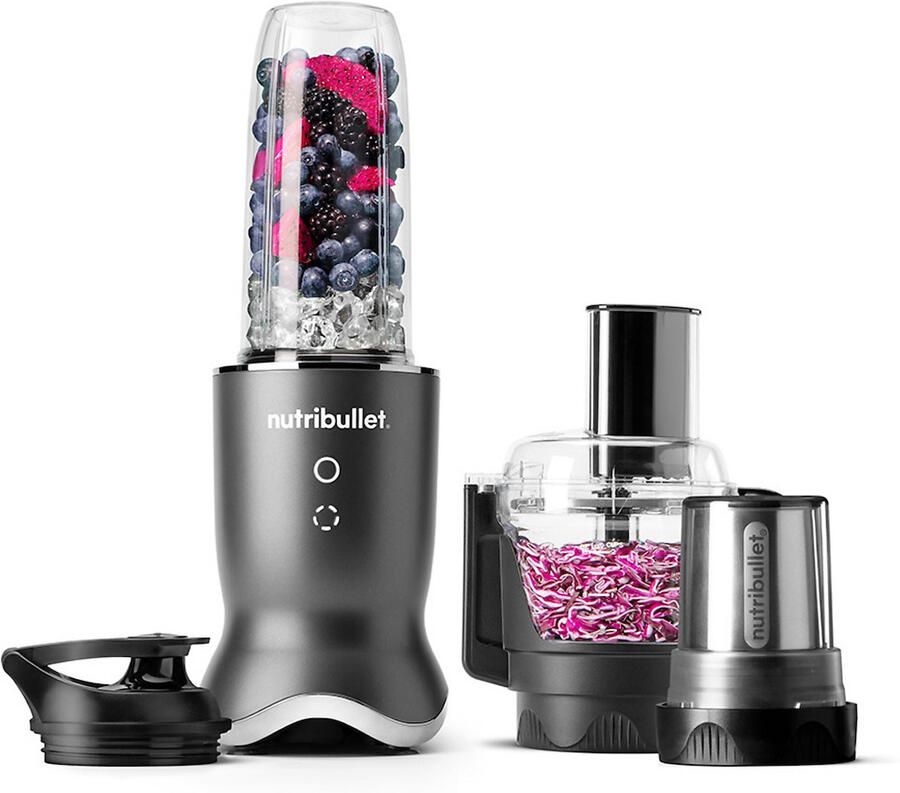 Nutribullet 1200 Plus Compact Kitchen system Foodprocessor Zwart