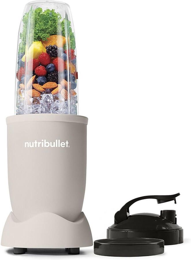 NutriBullet Exclusive Blender 900 Watt Smoothie Maker Incl. Accessoires Linen Beige - Foto 2