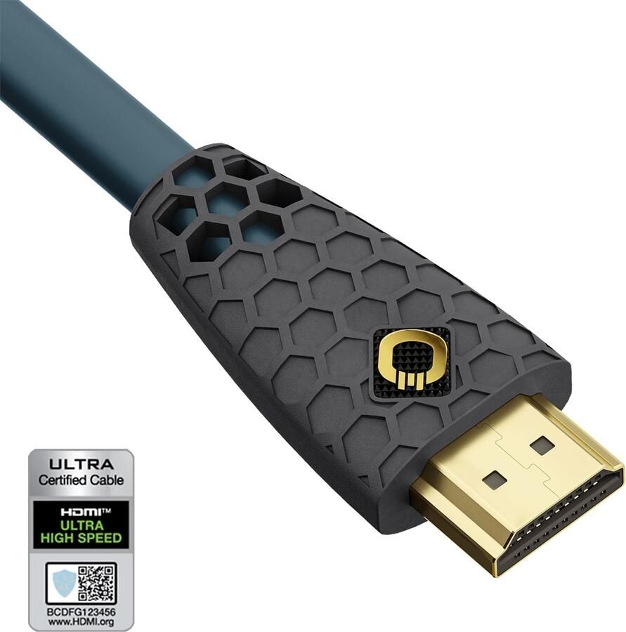 Oehlbach FLEX EVOLUTION UHD HDMI 1 5M HDMI kabel Blauw