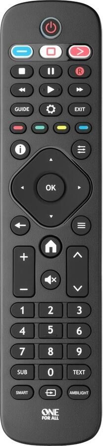 One For All vervangende afstandsbediening voor Philips TV - Foto 1