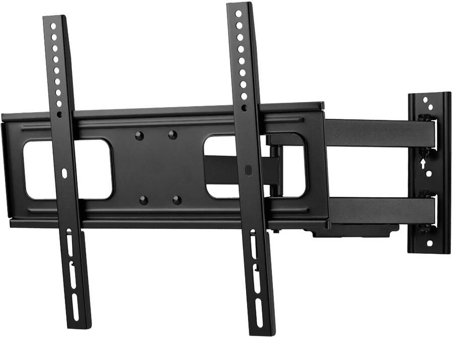 OneForAll WM2453 Vesa 400 muurbeugel draaibaar (180?) TV beugel Zwart