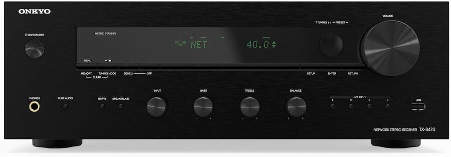 Onkyo TX-8470 Receiver Zwart