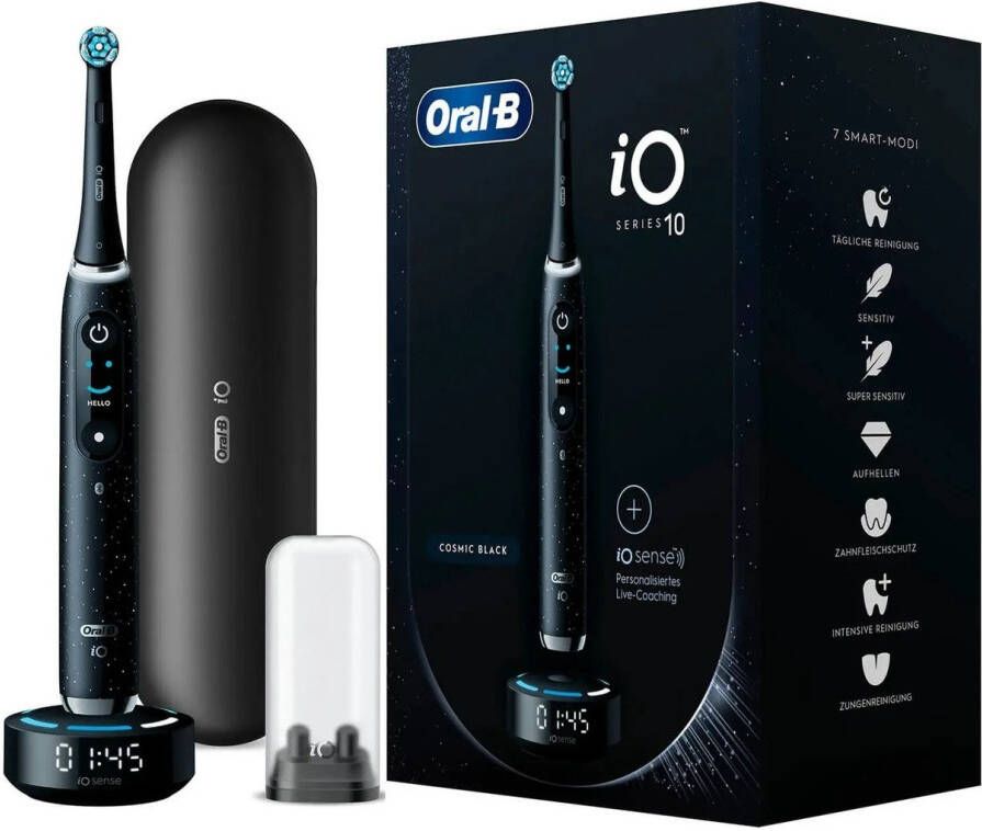 Oral-B Elektrische Tandenborstel Cosmic Black Geavanceerde poetsmodi