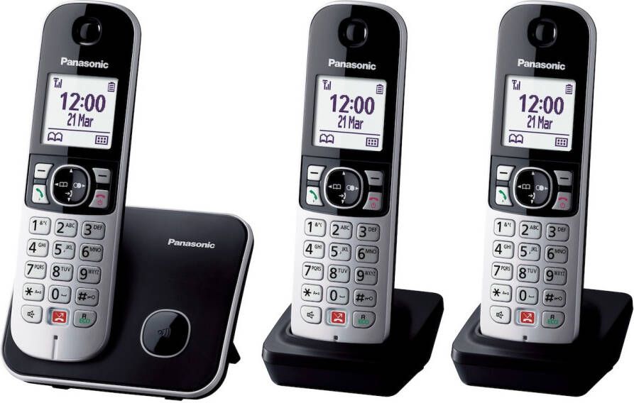 Panasonic KX-TG6853NLB Huistelefoon