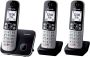 Panasonic DECT KXTG6853NLB Trio Zwart | Smartphones tablets en meer | 5025232730933 - Thumbnail 2