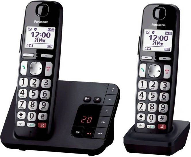 Panasonic KX-TGE262NLB telefoon DECT-telefoon