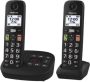 Panasonic DECT KX-TGU132EXB Duo Zwart | Smartphones tablets en meer | 5025232964222 - Thumbnail 2