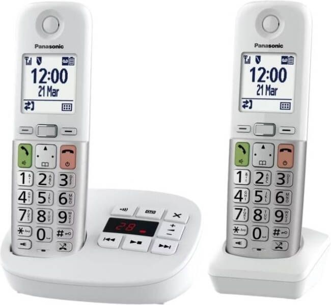 Panasonic DECT KX-TGU432EXW Duo Zilver | Smartphones tablets en meer | 5025232969180