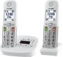 Panasonic DECT KX-TGU432EXW Duo Zilver | Smartphones tablets en meer | 5025232969180 - Thumbnail 1