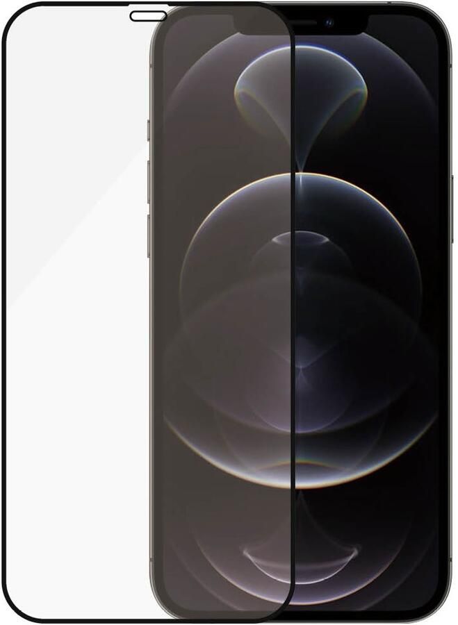 PanzerGlass Apple iPhone 12 12 Pro Case Friendly AB Smartphone screenprotector Zwart