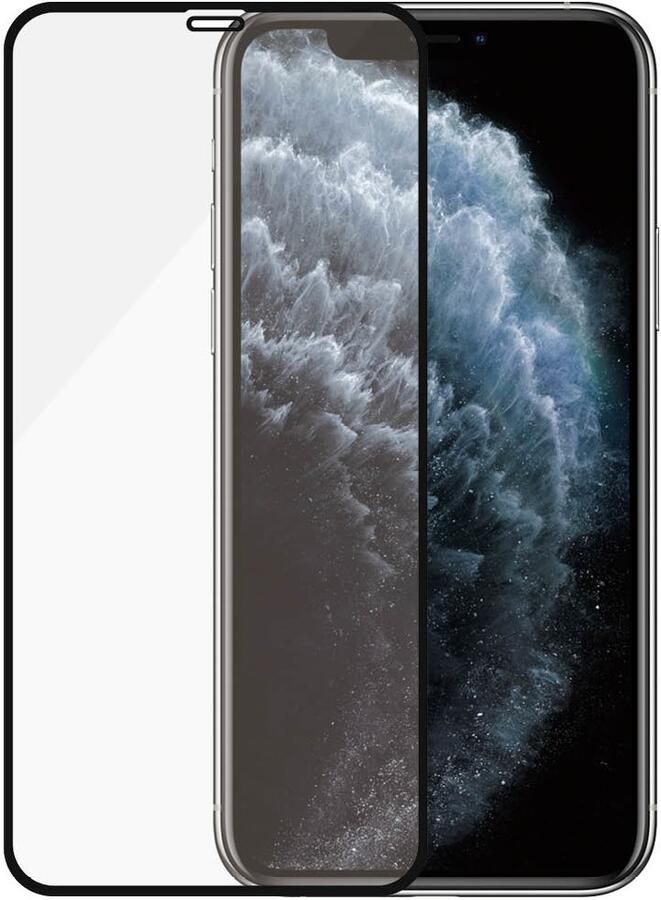 PanzerGlass Apple iPhone X Xs 11 Pro Case Friendly Smartphone screenprotector Zwart