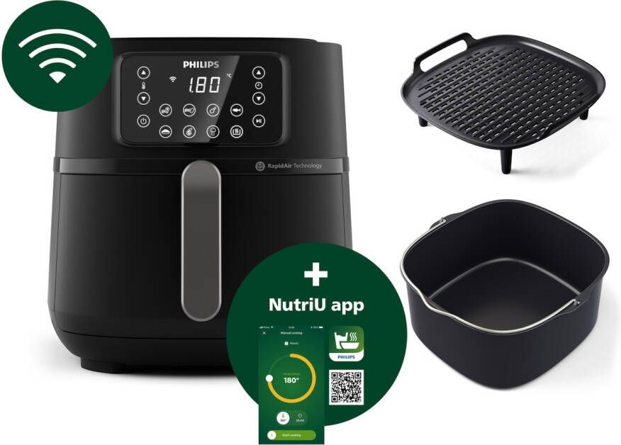 Philips HD9285 96 Airfryer Zwart