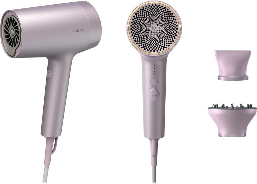 Philips Series 7000 BHD723 10 Föhn met diffuser Haardroger Roze - Foto 2