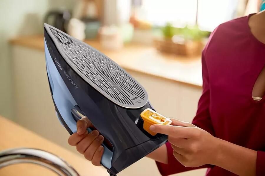 Philips DST7041 20 Stoomstrijkijzer 7000 serie licht donkerblauw - Foto 2