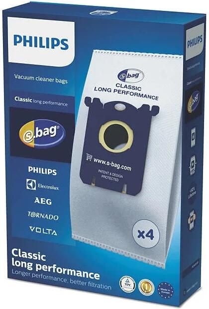 Philips Stofzak FC8021 03 s-bag Classic set van 4 - Foto 3