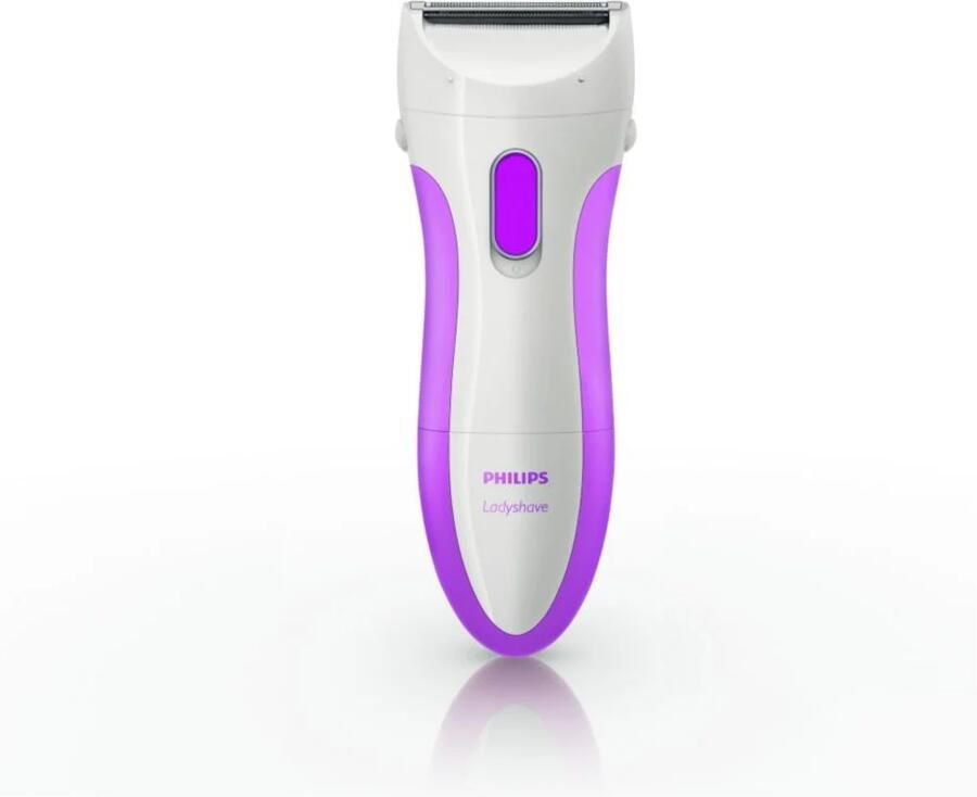 Philips Ladyshave SatinShave Essential HP6341 00 Scheerapparaat met een scheerfolie voor benen nat en droog te gebruiken