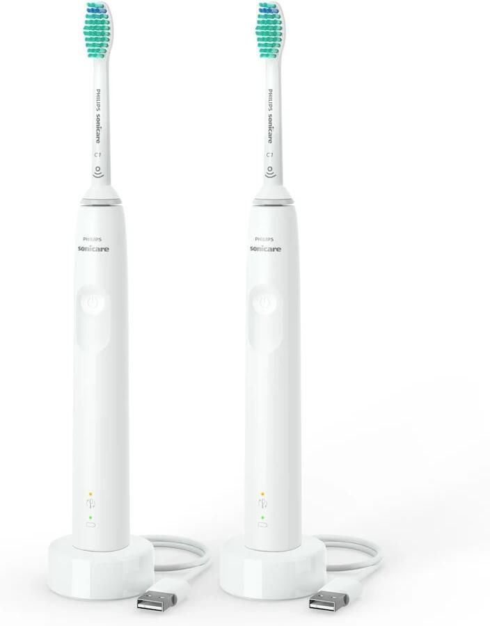 Philips Sonicare Series 3100 HX3675 13 Elektrische tandenborstel Wit Duopack - Foto 5