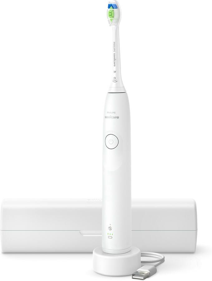 Philips Sonicare 5300 Series Elektrische Tandenborstel Wit Reisetui Wittere tanden HX7108 02 - Foto 3