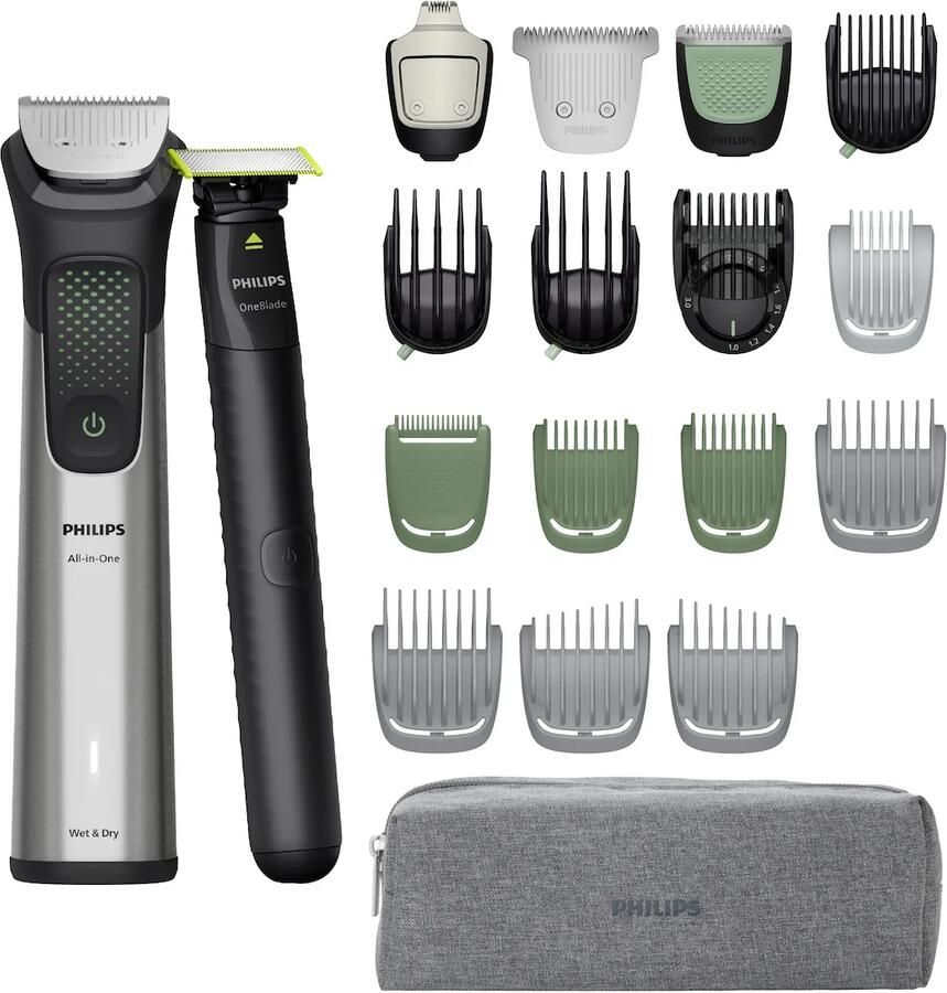 Philips All-in-One Series 9000 MG9557 15 20-in-1 Multigroom Baardtrimmer