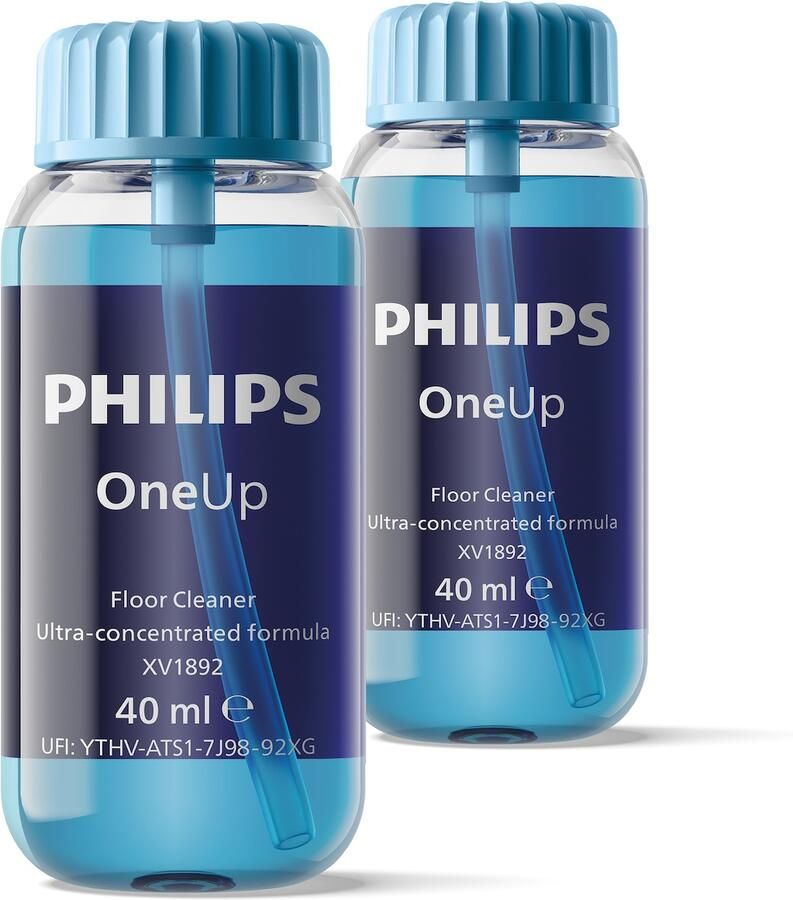 Philips OneUp floor cleaner 2-pack (XV1892 02) Blauw - Foto 2