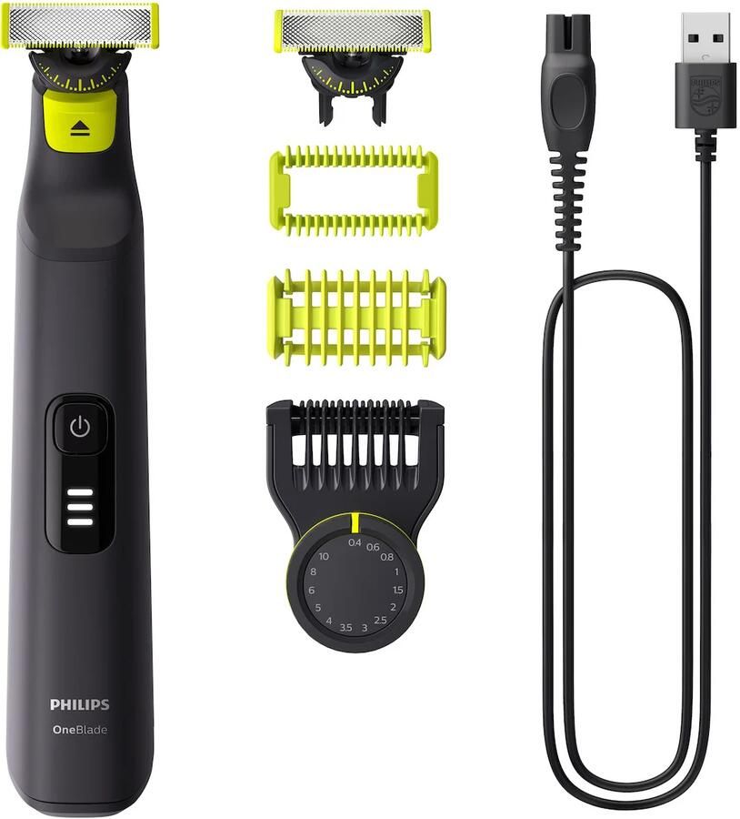 Philips OneBlade Pro 360 Face + Body Zwart Trimmer scheerapparaat en styler in 1 QP6542 15