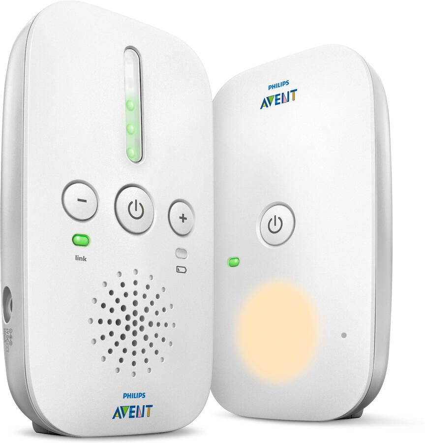 Philips Avent Audio Monitors Scd502 26 Babyfoon Dect Babyphone 120 Kanalen Wit