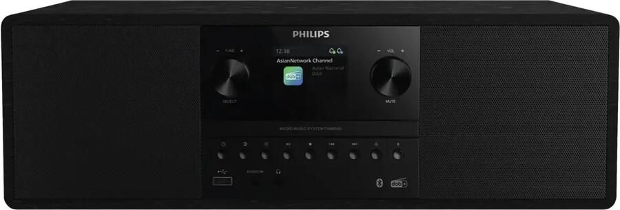 Philips TAM6500 10 Micro HiFi-systeem met DAB+ CD-speler en Bluetooth