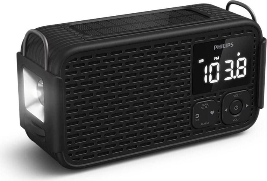 Philips TAR3500 FM radio Zwart