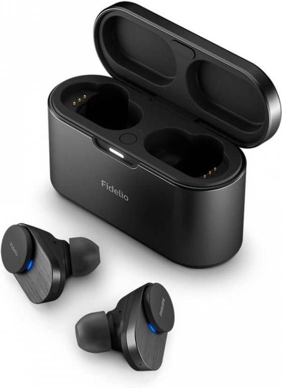 Philips Fidelio T1 In-ear koptelefoon Draadloos Met ANC Zwart