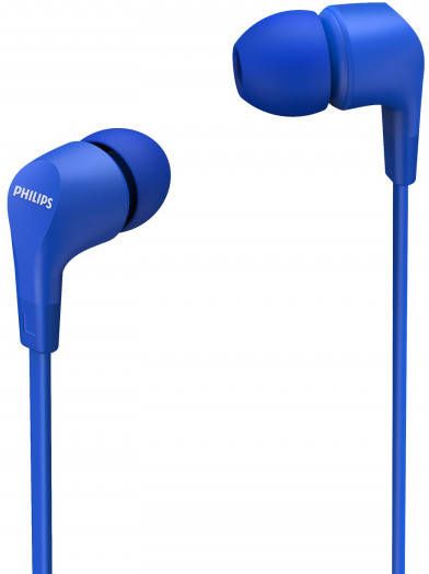Philips TAE1105 in-ear koptelefoon blauw kabellengte 120 cm