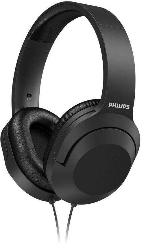 Philips tah2005bk stereokoptelefoon lichtgewicht hoofdband 40 mm luidsprekers zachte kussentjes zwart