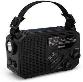 Philips TAR1609 FM radio Zwart