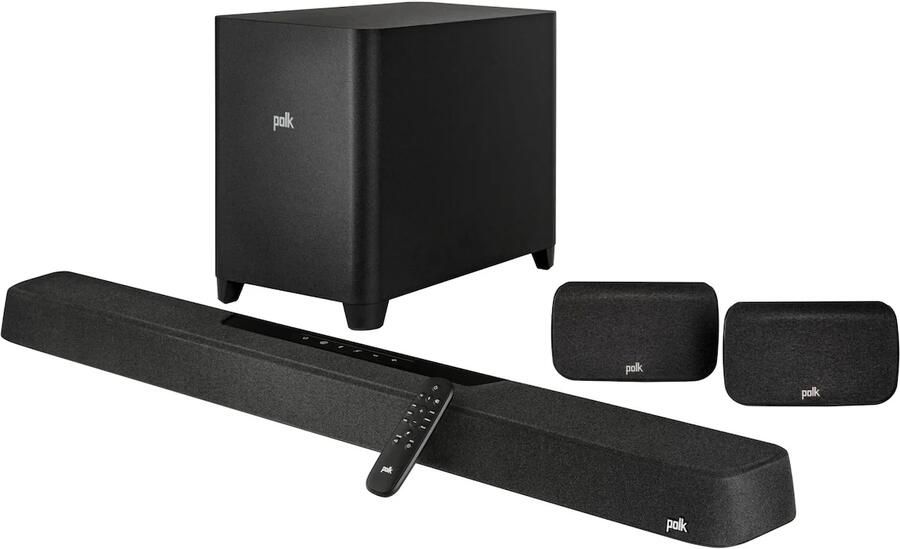 Polk MagniFi Max AX SR Soundbar Zwart
