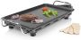 Princess Bakplaat 102300 Table Chef Pro Bakplaat Grillplaat Gourmetplaat 46x26 cm 2000W Regelbare thermostaat Voor 6 personen Teppanyaki - Thumbnail 3