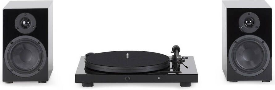 Pro-Ject Jukebox E1 + Speaker Box 5 Black | Hifi componenten | 9120122293034