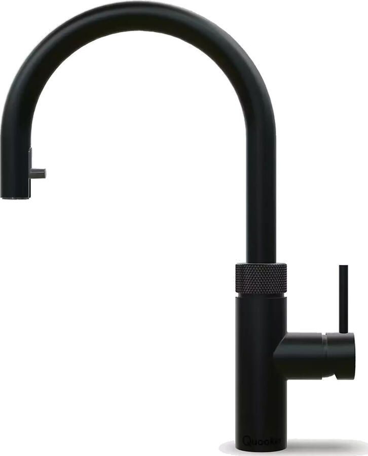 Quooker Flex Round Zwart | Spoelbakken&Kranen | 8720823110992