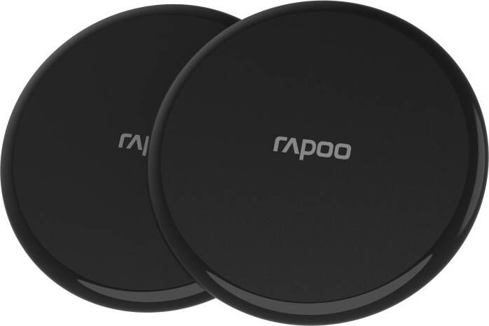 Rapoo XC105 Wirless QI Charging Base Set of 2 Oplader Zwart