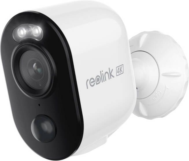 Reolink Argus-serie B350 4K wifi-camera voor buitenbatterij slimme detectie nachtzicht in kleur IP-camera Wit