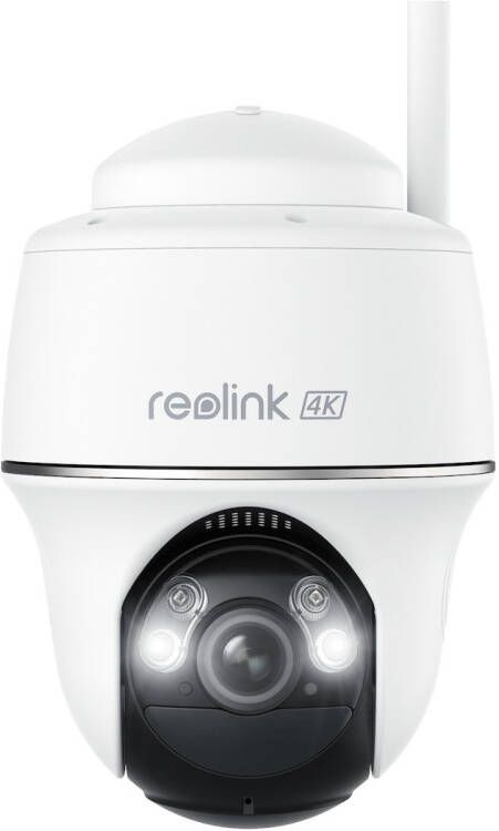 Reolink Argus-serie B440 4K batterijcamera voor buiten pan-en kantelfunctie nachtzicht in kleur IP-camera Wit