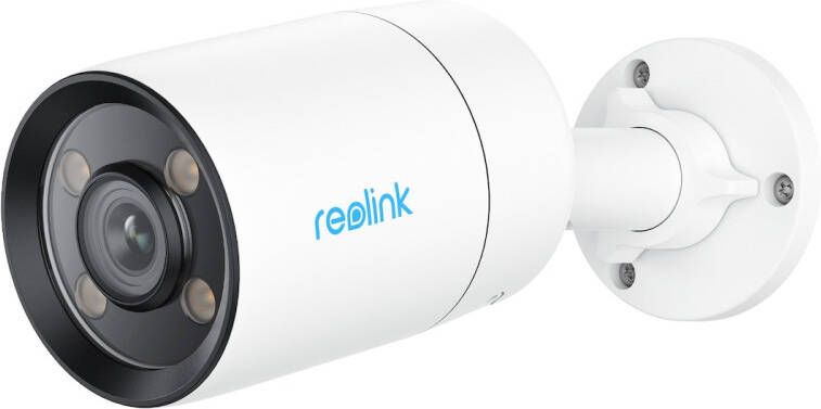 Reolink ColorX-serie P320X 4MP buitencamera nachtzicht in ware kleuren PoE instelbaar warm licht IP-camera Wit