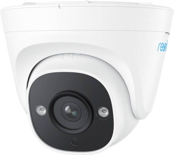 Reolink P324 5MP PoE IP-beveiligingscamera met persoons- voertuigdetectie 30 meter nachtzicht IP-camera Wit